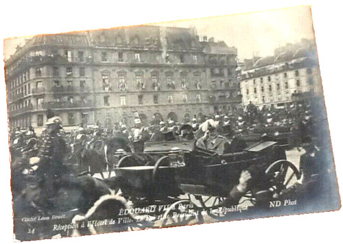 Carte postale ancienne paris - carte,