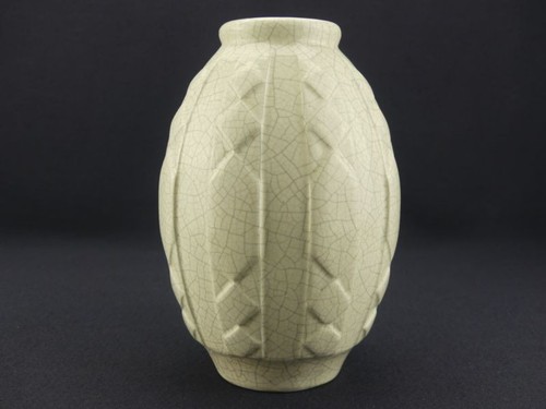 Vase céramique craquelée - vase,