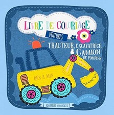Livre de coloriage voitures