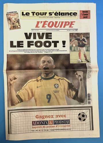 Football mundial france - mundial, 1998