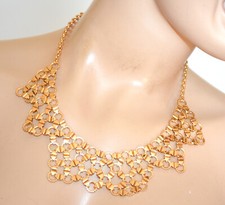 Collier ras du cou femme or