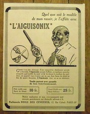 PUBLICITE AIGUISONIX AFFUTEUR