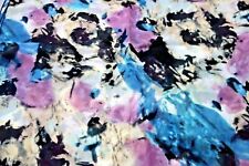 Grand FOULARD motif graphique 47,5 x 168 cm état NEUF Très joli JAPON !