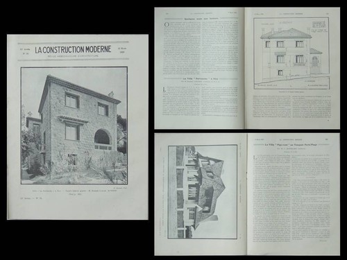 Construction moderne 1930 - moderne,