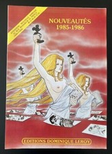 Catalogue Dominique Leroy 1985-1986 - Cavell, Pichard, Levis, érotisme, curiosa