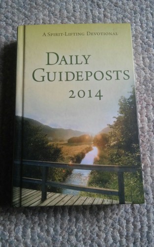Daily guideposts 2014 hardback - daily,