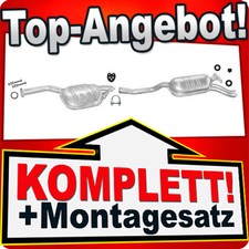 Pot d'échappement pour MERCEDES (W124) 300D système d'échappement à hayon