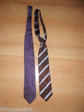 Lot de deux cravates en soie CELIO