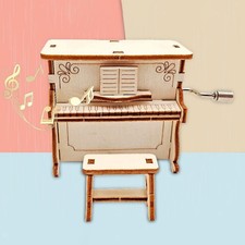 Bricolage jouet Piano boîte à musique 3D Puzzle en bois enfants jouets