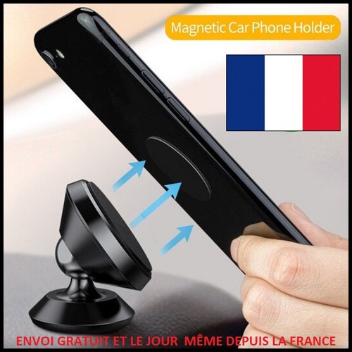 Support magnetique rotule - magnetique,