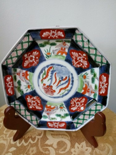 Old imari plate - old,