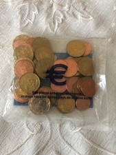 Sachet de 40 pieces euros premier jour jamais ouvert