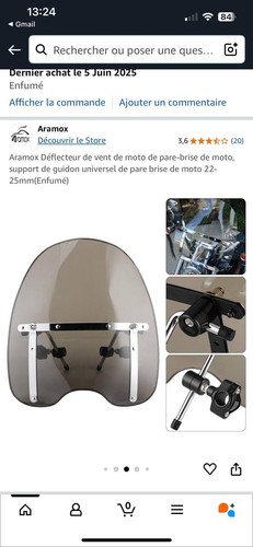 Pare brise moto - pare,