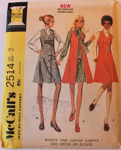 Uncut mccall 2514 - mccall's, vintage