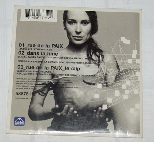 Zazie rue paix - zazie,