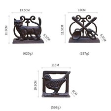 Oiseau rustique fonte table chat fourchette cuill??re m??tal serviette porte pap