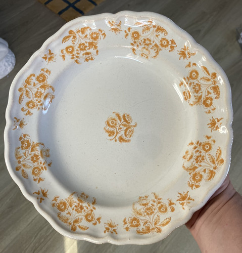 Belle grande assiette - belle,
