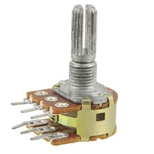 10K ohms B10K 1/2W double
