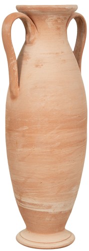 Amphore terre cuite 34x26x80 - cuite,