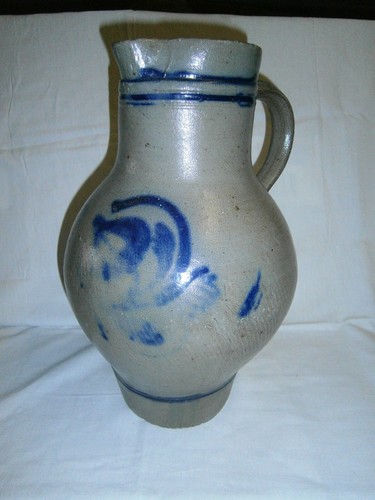 Ancien pot cruche gres - en,