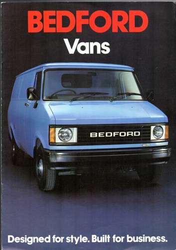 Bedford vans 1980 1982 uk - bedford,