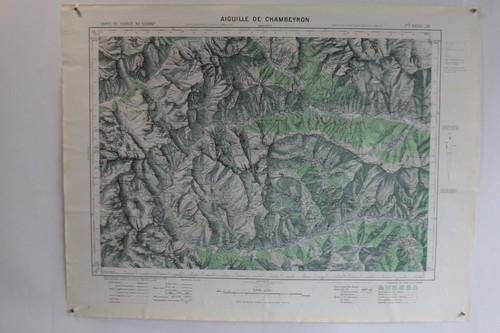 Ancienne carte ign - ancienne,