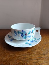 Tasse À Café Et Soucoupe Haviland Porcelaine Limoges Floral