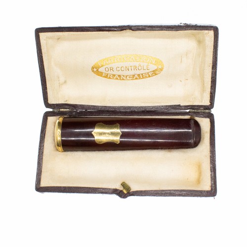 Ancien fume cigare avec - , bague
