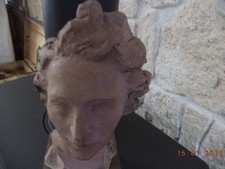 Ancienne sculpture terre cuite