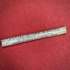 REGLE PUBLICITAIRE EN TOLE