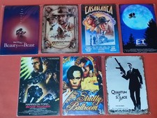 Plaque métallique de film