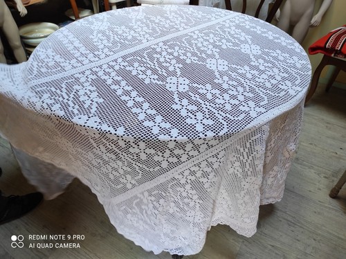 Dessus lit crochet - dessus,