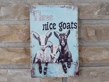 Plaque métallique de style