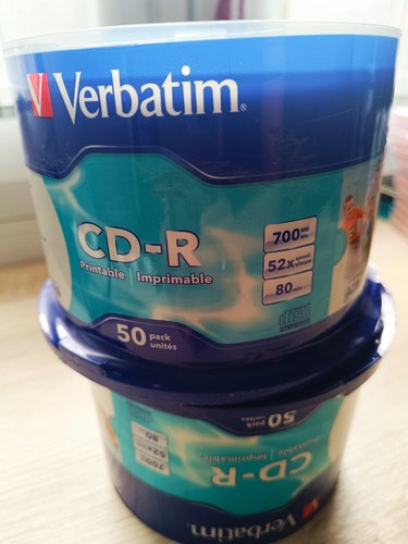 Verbatim 52x 50 pack - verbatim, 52x,