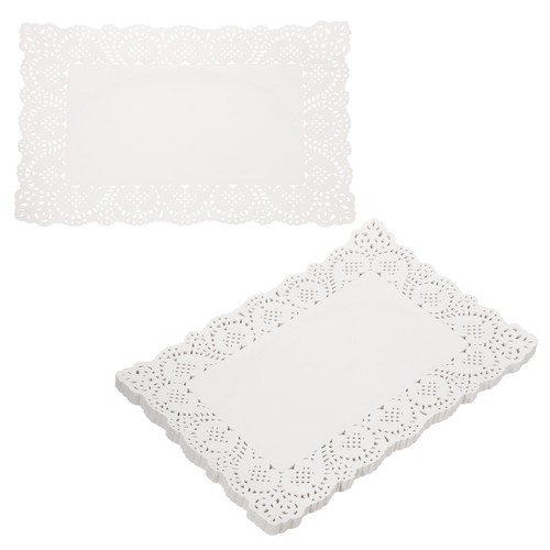 100 napperons dentelle 25x30