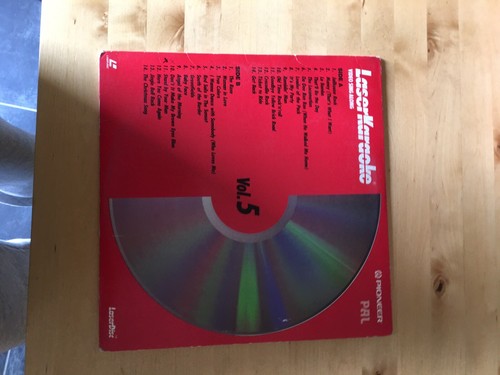 Laserdisc karaoke volume - laserdisc,