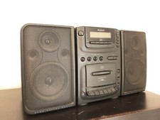 boombox BRANDT RCD800 mini-chaîne portable vintage en l'état PORT OFFERT
