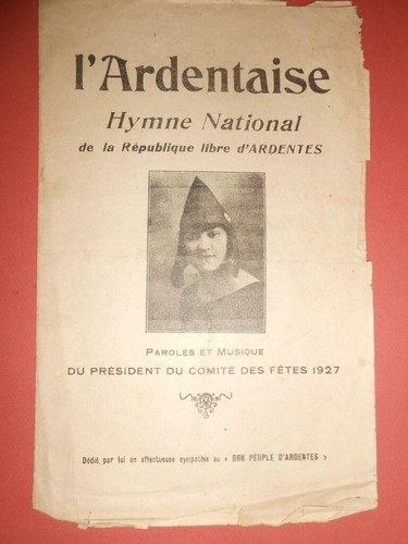 Rarissime partition hymne - rarissime,