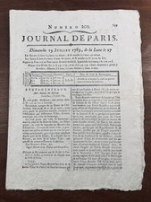 Saint Jean de Losne en 1789