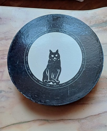 Service café chat noir - chat,