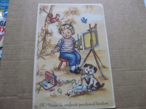 Illustree enfant peintre - enfant,