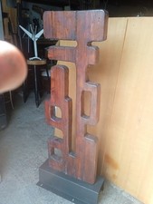 Totem brutaliste Sculpture  