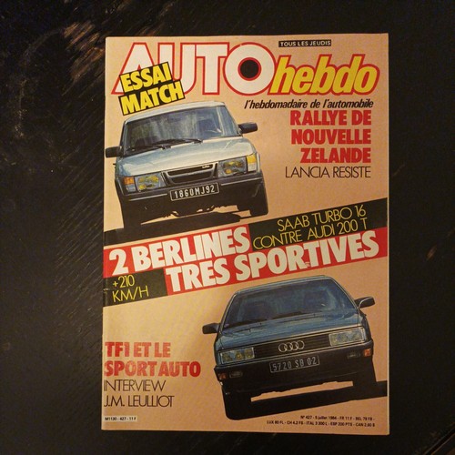 Auto hebdo 427 - audi, 200