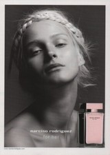 Publicité papier Parfum. Perfume ad. Narciso RODRIGUEZ For Her 2010