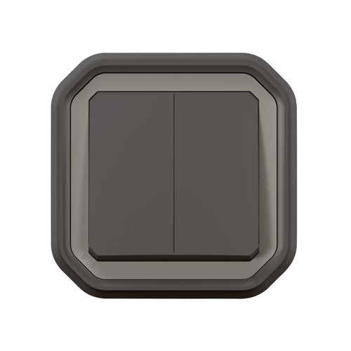 Plexo double interrupteur - double,