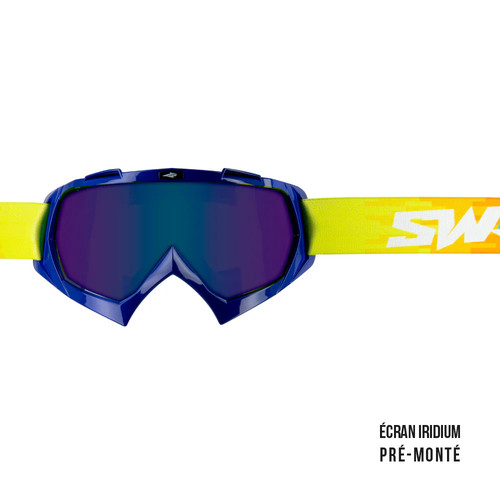 Masque cross swap - swap's, bleu