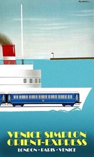 Affiche Poster Train SNCF