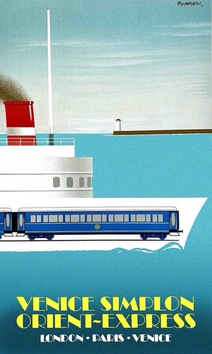 Affiche poster train - affiche,