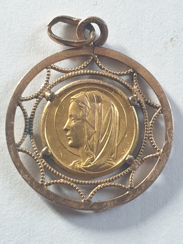Medaille religieuse vierge - religieuse,