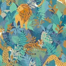 Jungle Animaux Royaume Peint